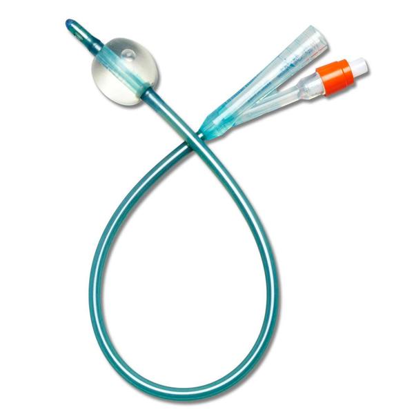 Catheter Foley Silvertouch 18Fr 5-10cc Silver Hydrophilic Coated 10/Ca